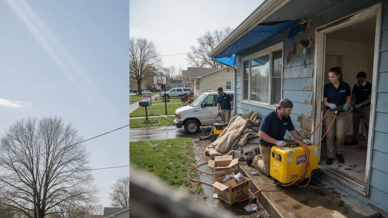 Basement Flood Cleanup in Burleson, TX near me
